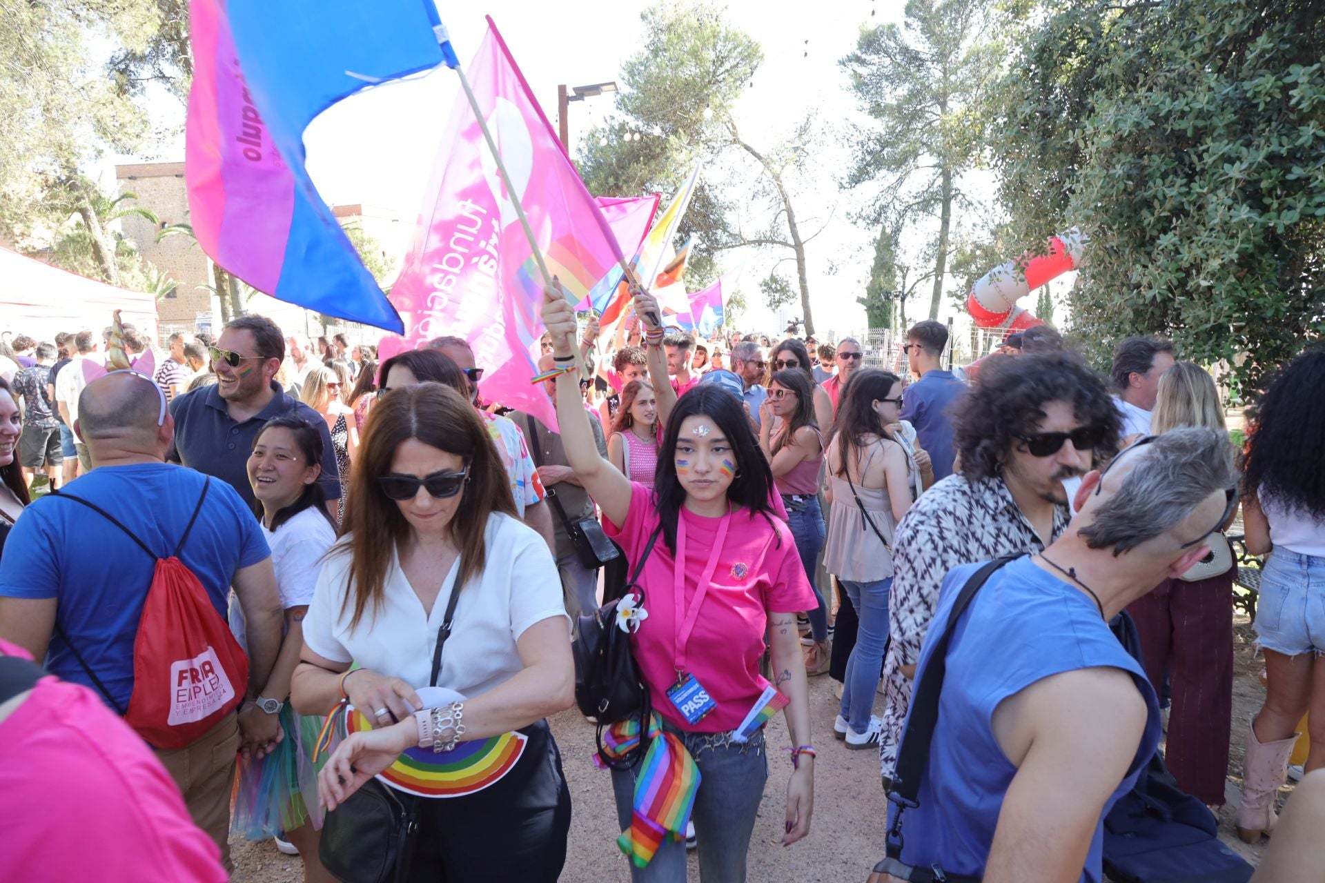 Las mejores imágenes de la fiesta de Los Palomos en Badajoz