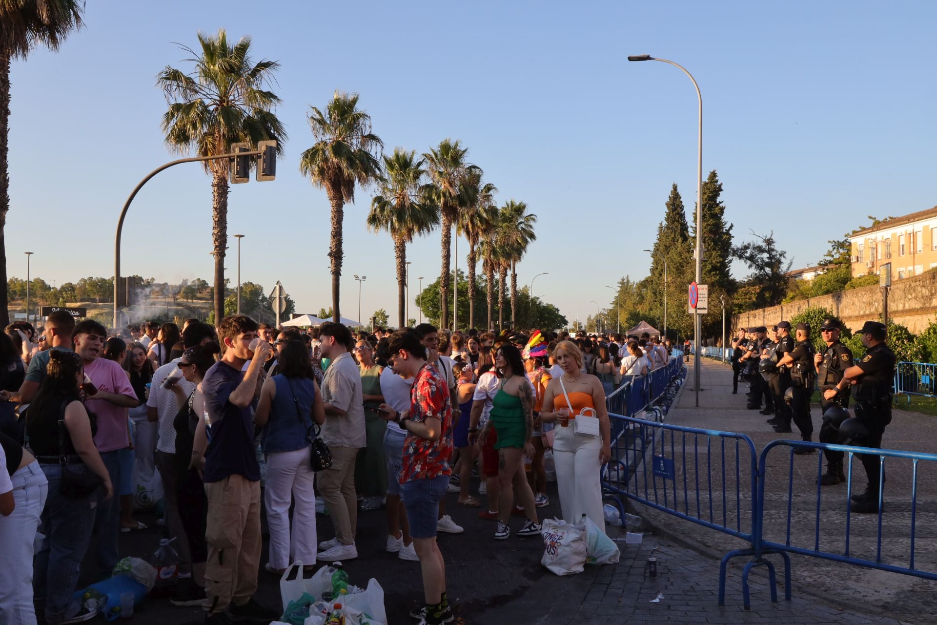 Las mejores imágenes de la fiesta de Los Palomos en Badajoz