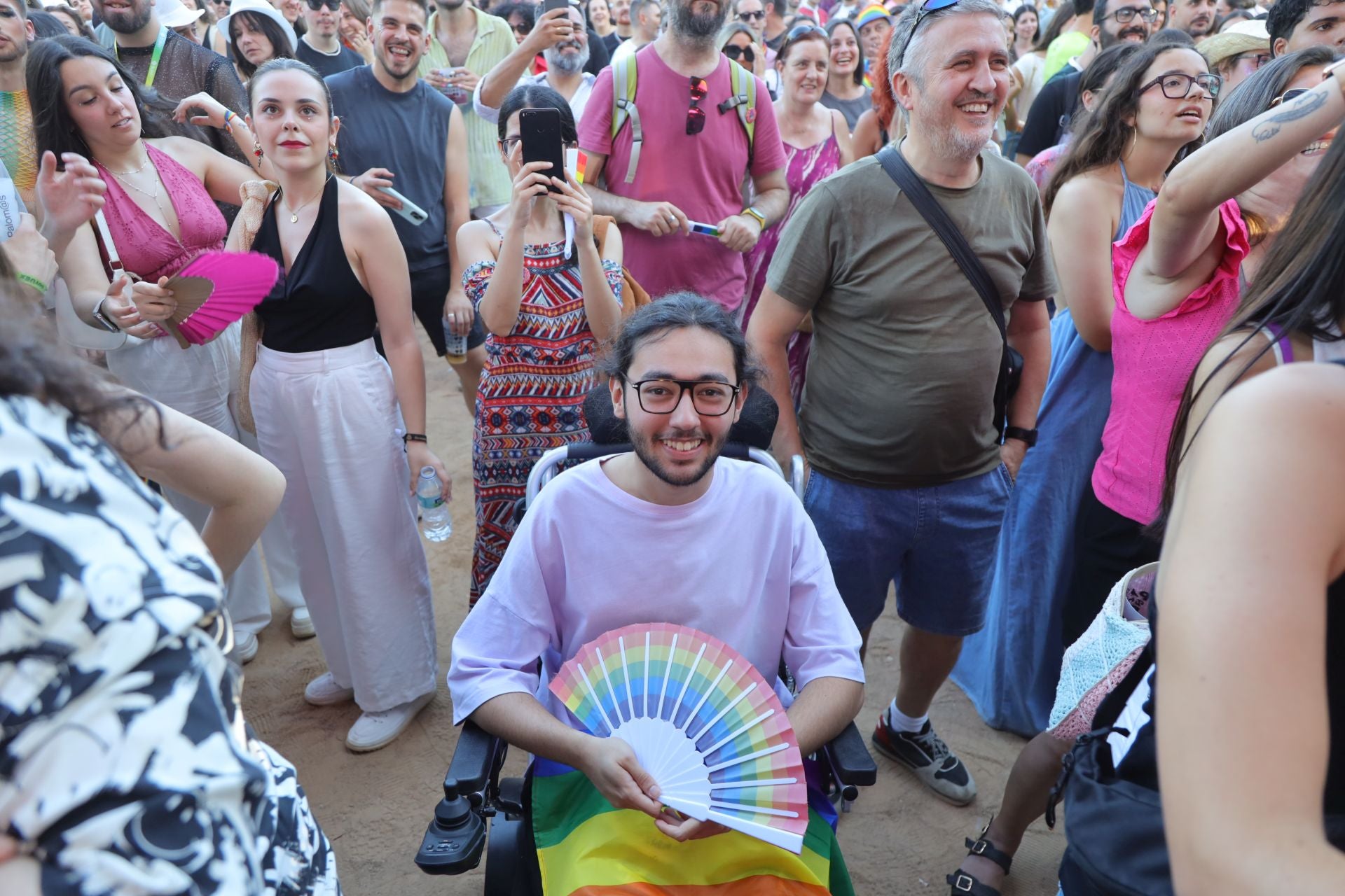 Las mejores imágenes de la fiesta de Los Palomos en Badajoz