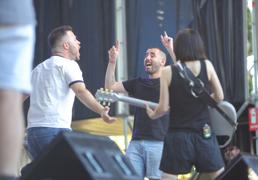 ¡Sí, quiero!: Así fue la pedida de mano en el escenario de Los Palomos 2025