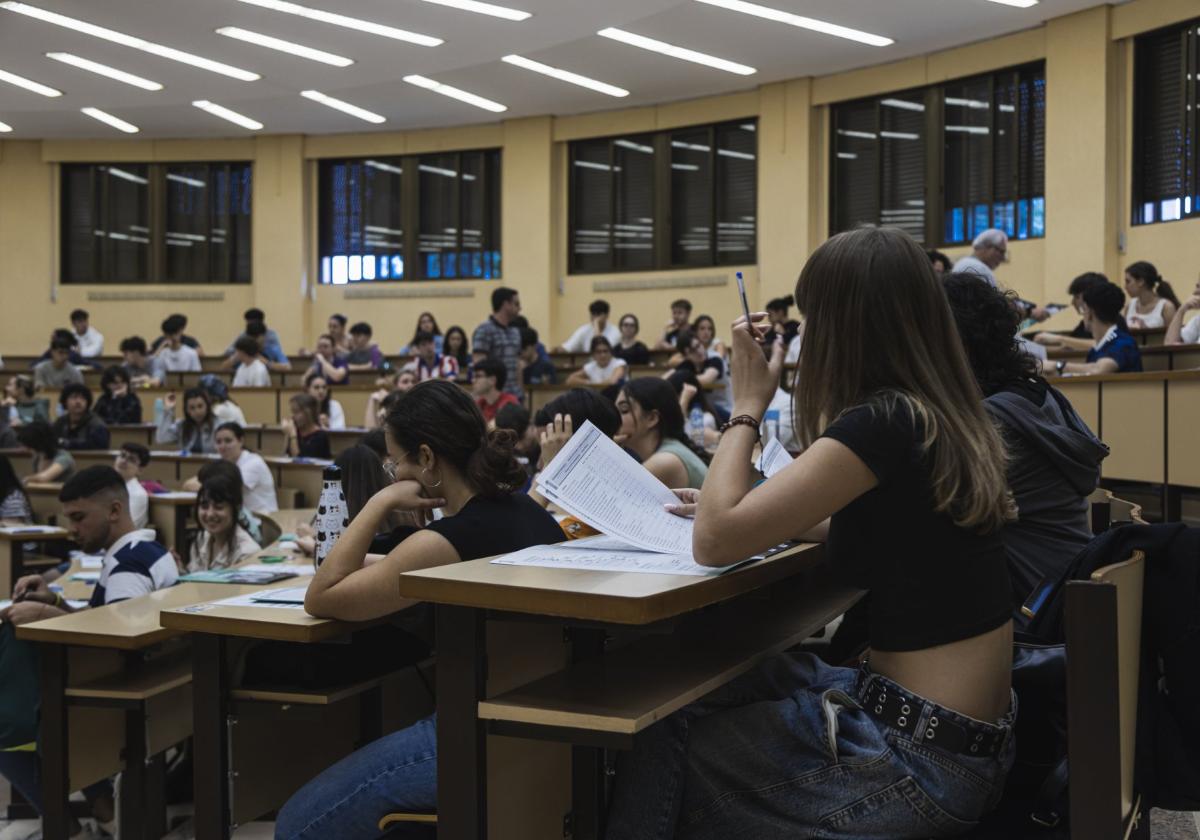 Y Cervantes se examinó de la PAU