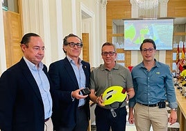 Presentación del dispositivo este lunes en el salón del plenos del ayuntamiento.