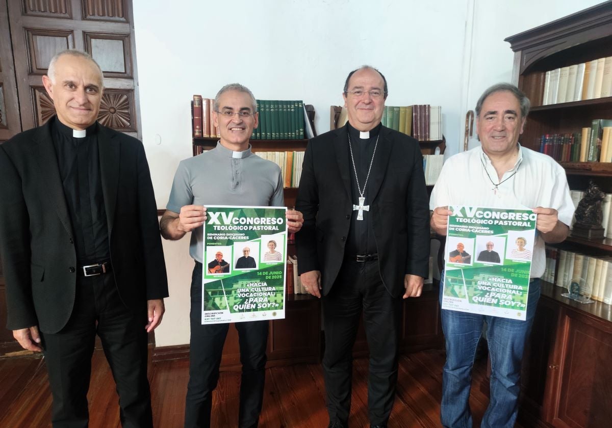 De izquierda a derecha, Diego Zambrano, Roberto Rubio, Jesús Pulido y Ángel Martín.
