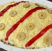 Plato de ensaladilla casera