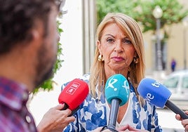 La portavoz del Grupo Parlamentario Socialista, Piedad Álvarez.