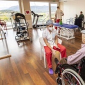 Mayores en una residencia privada de la región en una imagen de archivo.
