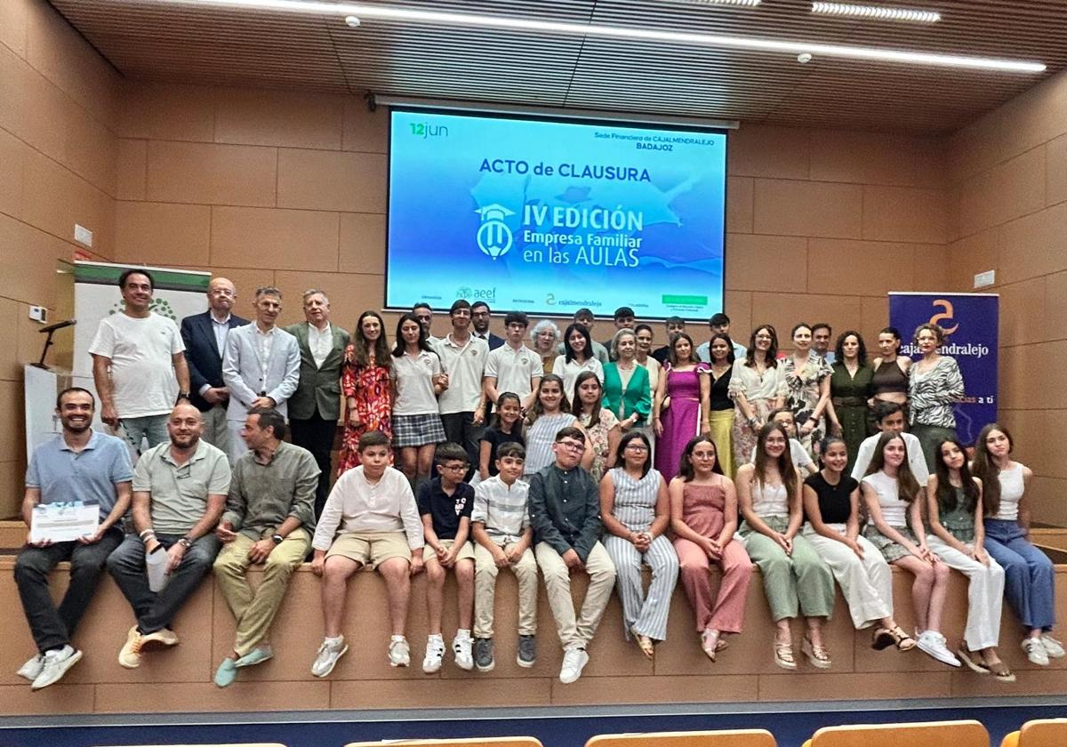 Clausura y entrega de premios del programa 'Empresa Familiar en las Aulas'.
