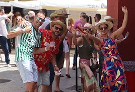 Jueves de cañas y charanga en las Ferias de Plasencia