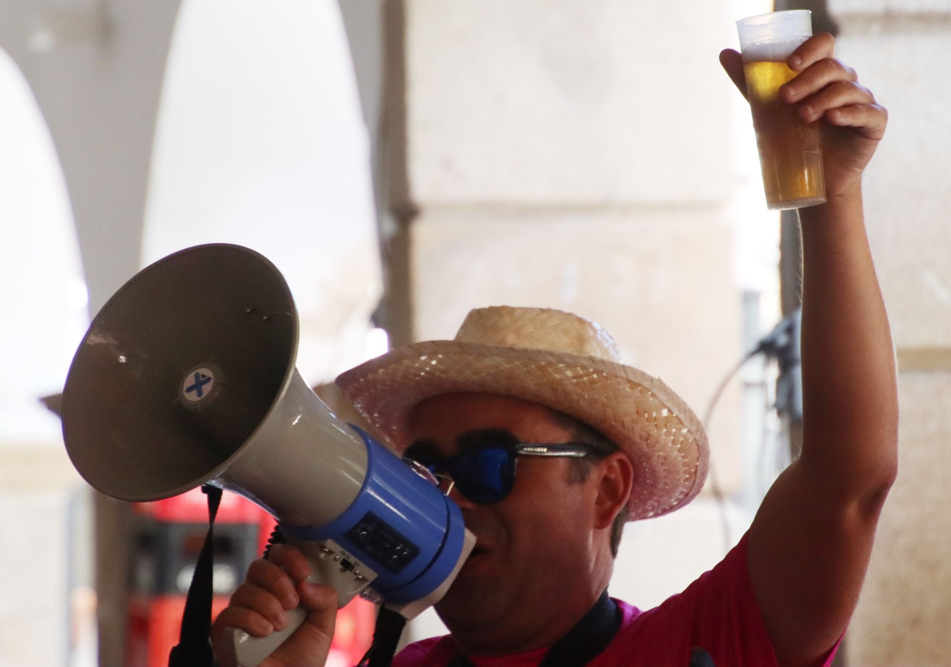 Jueves de cañas y charanga en las Ferias de Plasencia