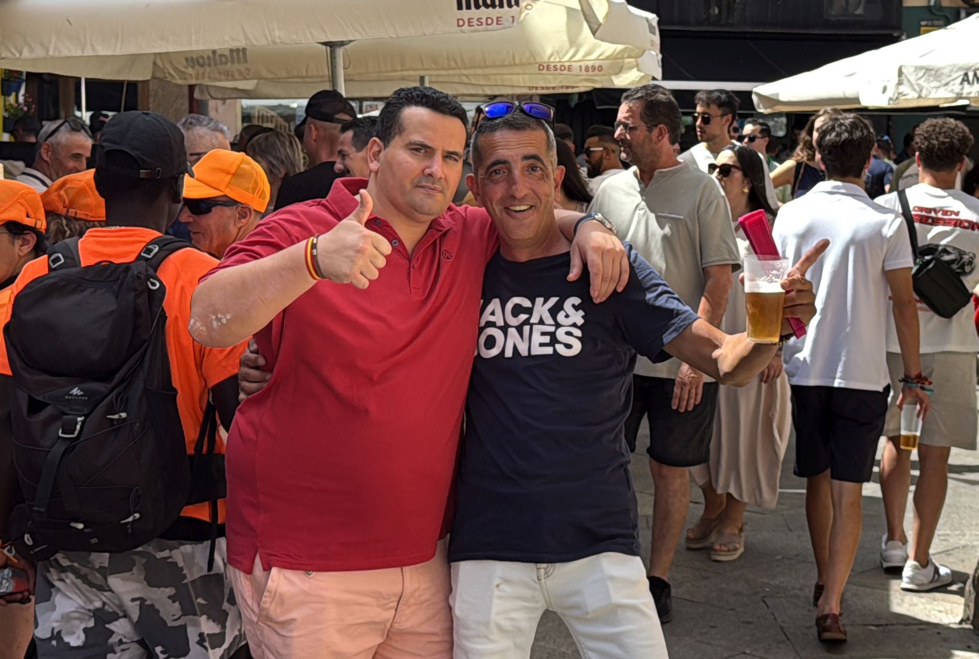 Jueves de cañas y charanga en las Ferias de Plasencia