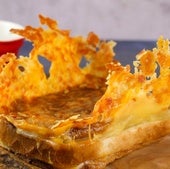 Bocadillo de queso sin gluten