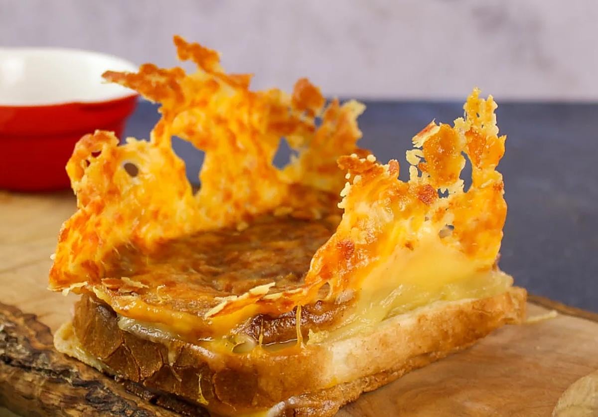 Bocadillo de queso sin gluten