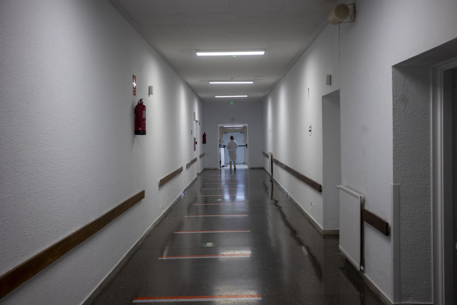 La protesta de los médicos extremeños, en imágenes