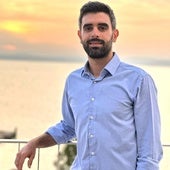 Miguel Fernandes, en la terraza del hotel Upon Vila.