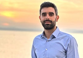 Miguel Fernandes, en la terraza del hotel Upon Vila.