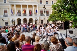 El Festival Plena Moon en la plaza de España.
