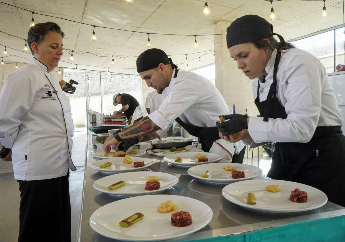 Certamen de cocina en el Fuerte de San Cristóbal el año pasado.
