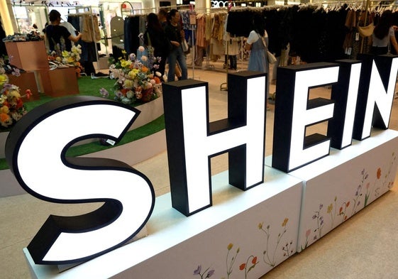 Imagen de la tienda física de Shein