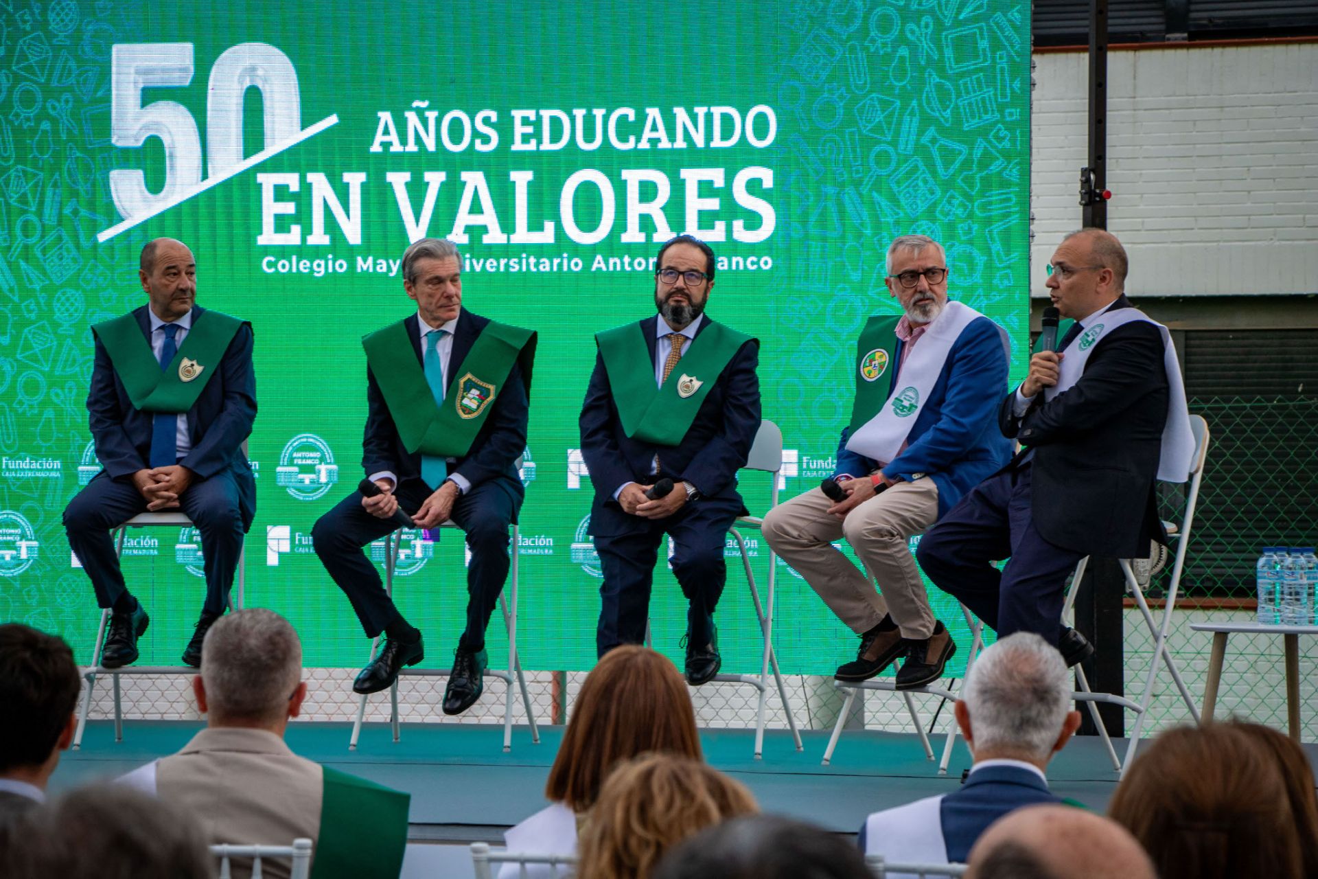 El 50 aniversario del colegio mayor Antonio Franco, en imágenes