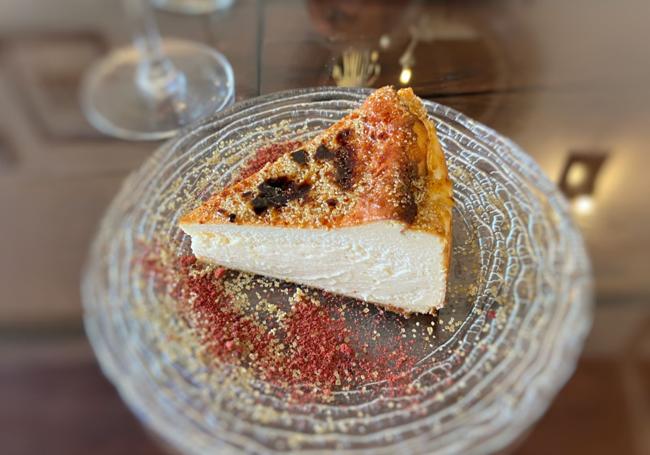 Tarta de queso.