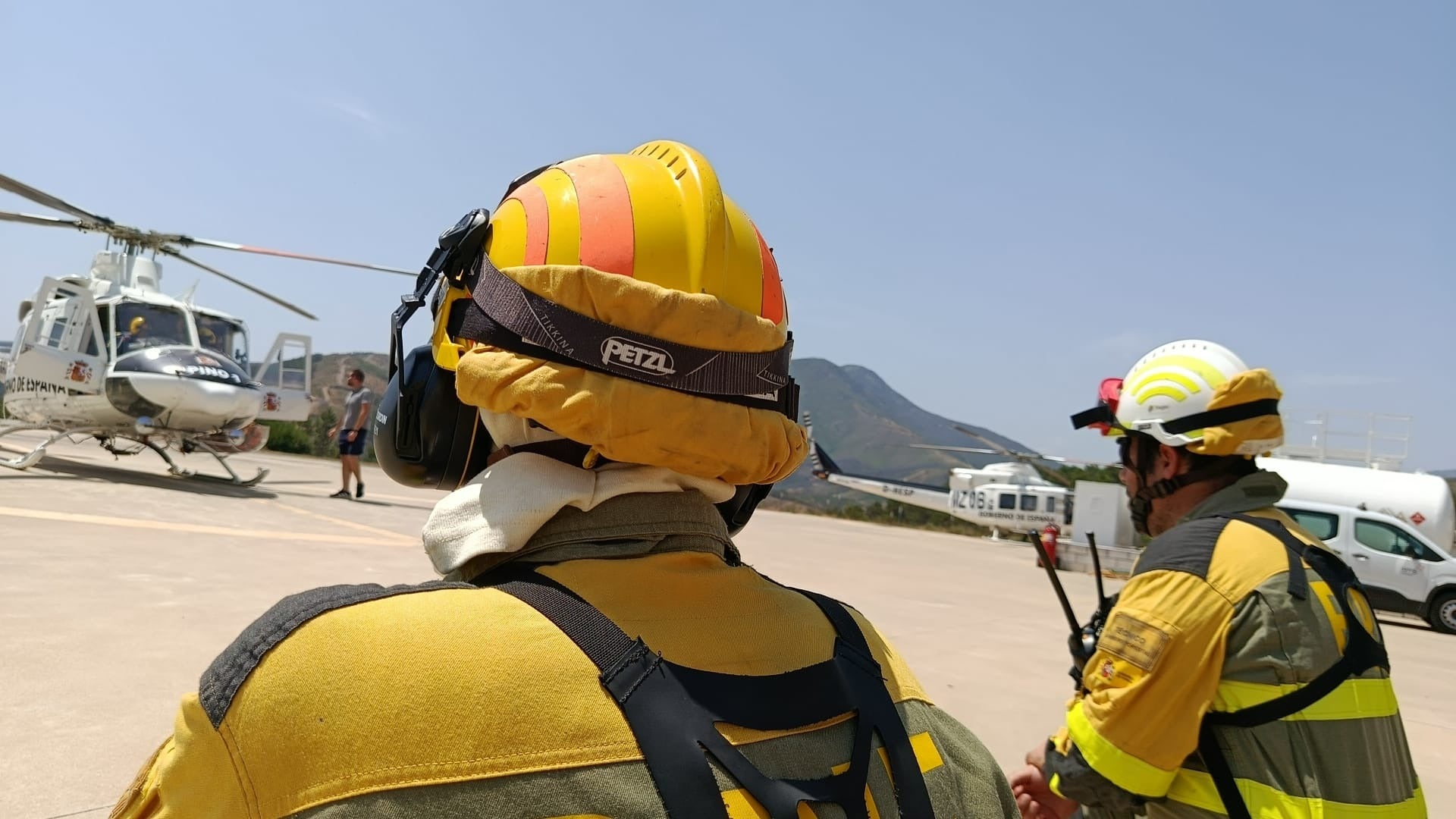 Han sido movilizados efectivos de la Brif con base en Pinofranqueado