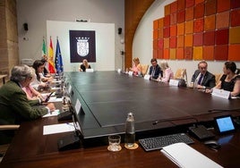 Reunión del Consejo de Gobierno de la Junta de Extremadura.