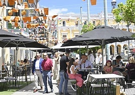 Feria De Dia en el Casco Antiguo de Badajoz.