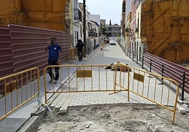 Las obras que están terminando en la calle Joaquín Sama.