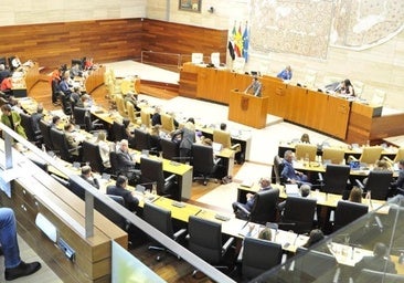 Sigue en directo el pleno de la Asamblea de Extremadura