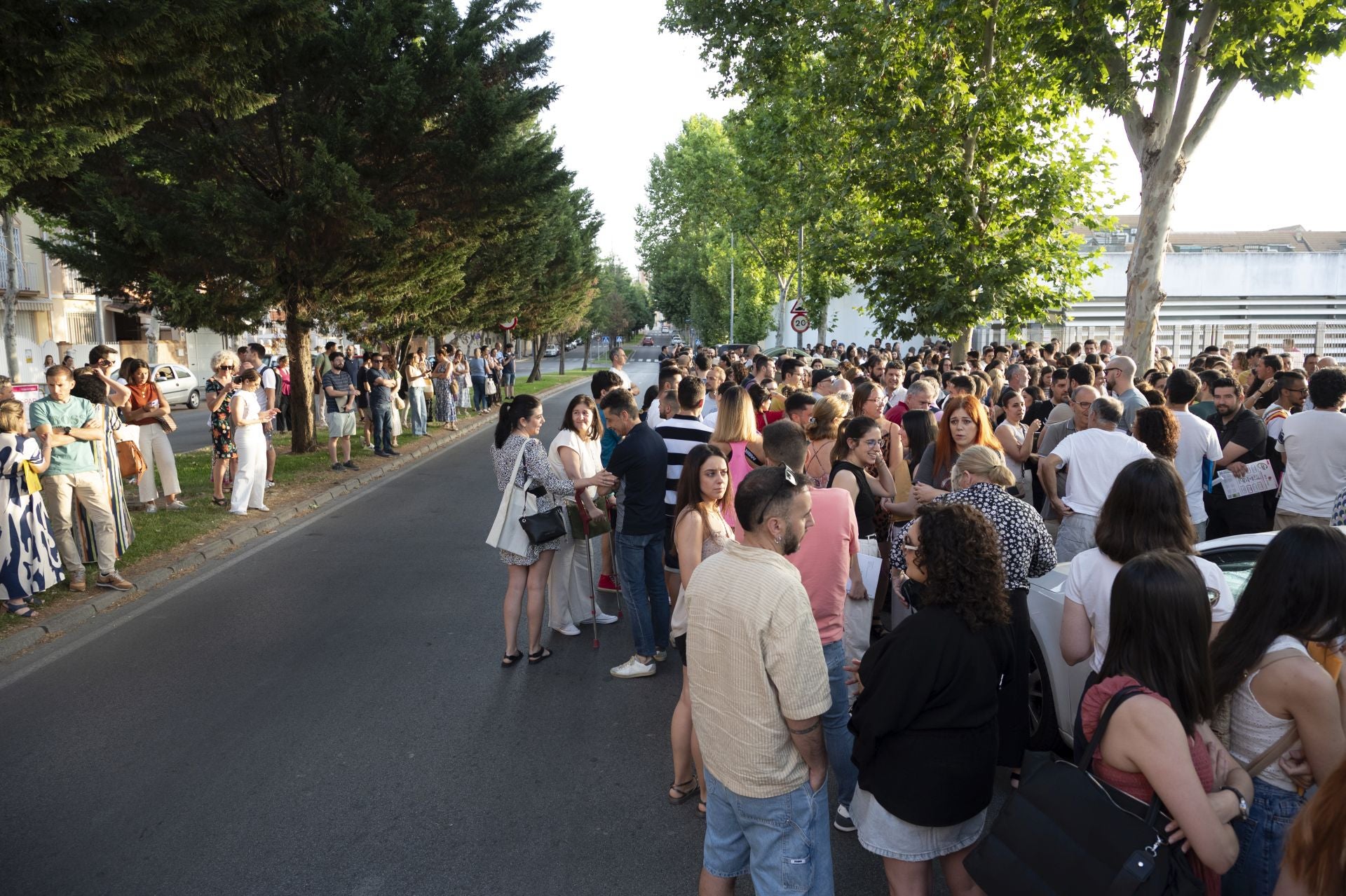 Jornada de oposiciones de Educación en Badajoz