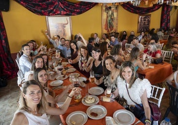 Las casetas se llenan el primer sábado de San Juan en Badajoz