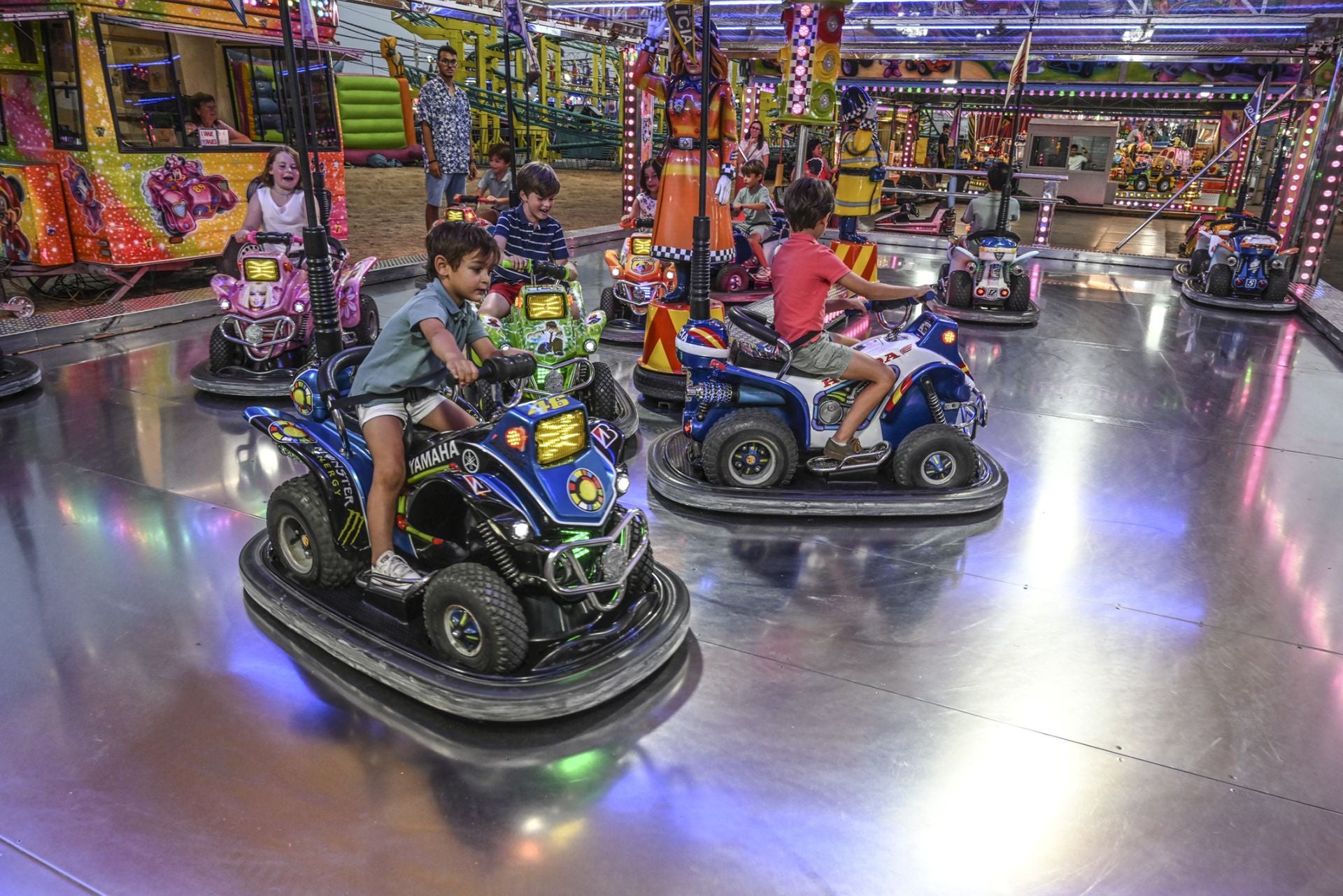 Así fue la primera noche de feria en Badajoz