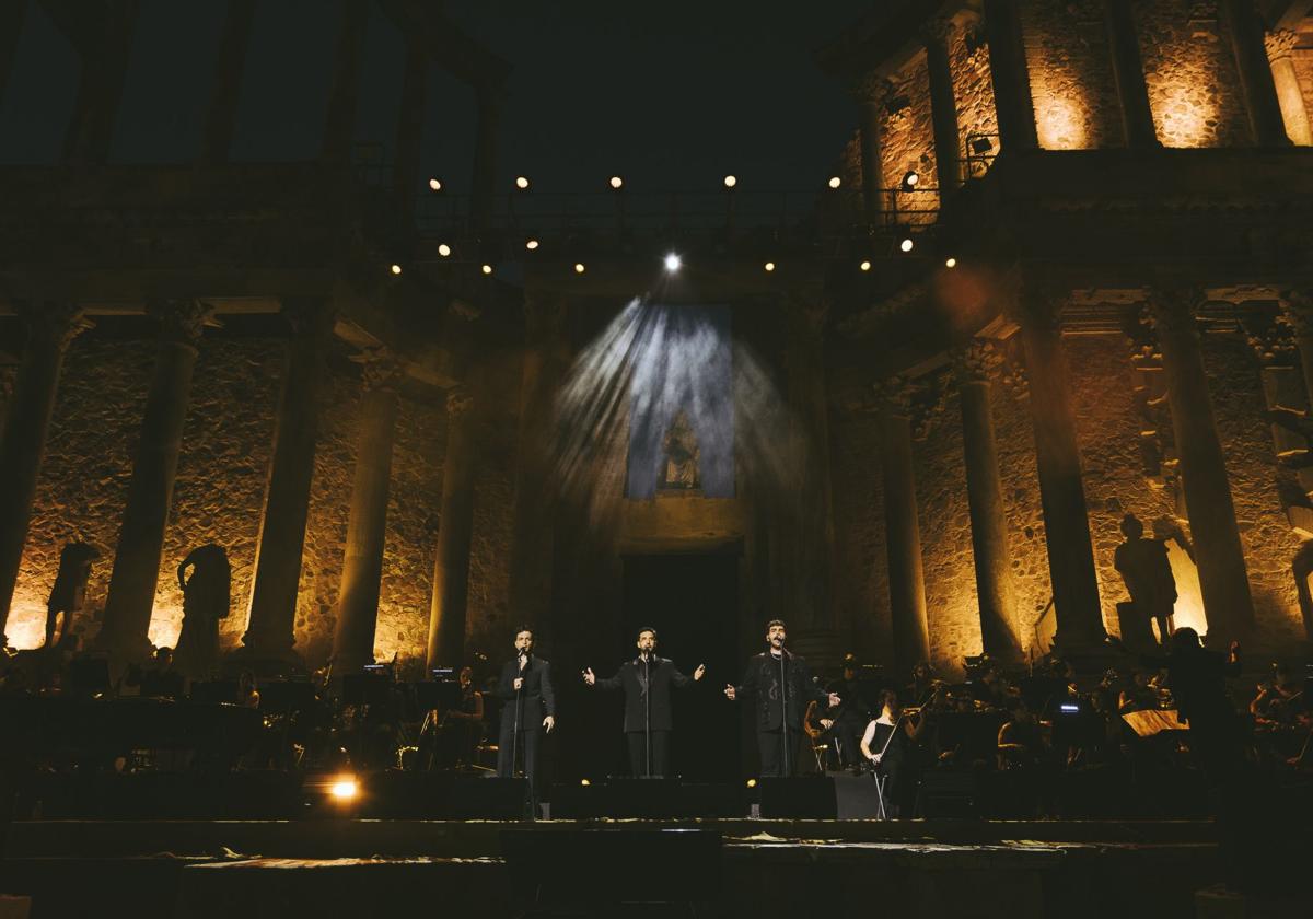 Un momento del concierto
