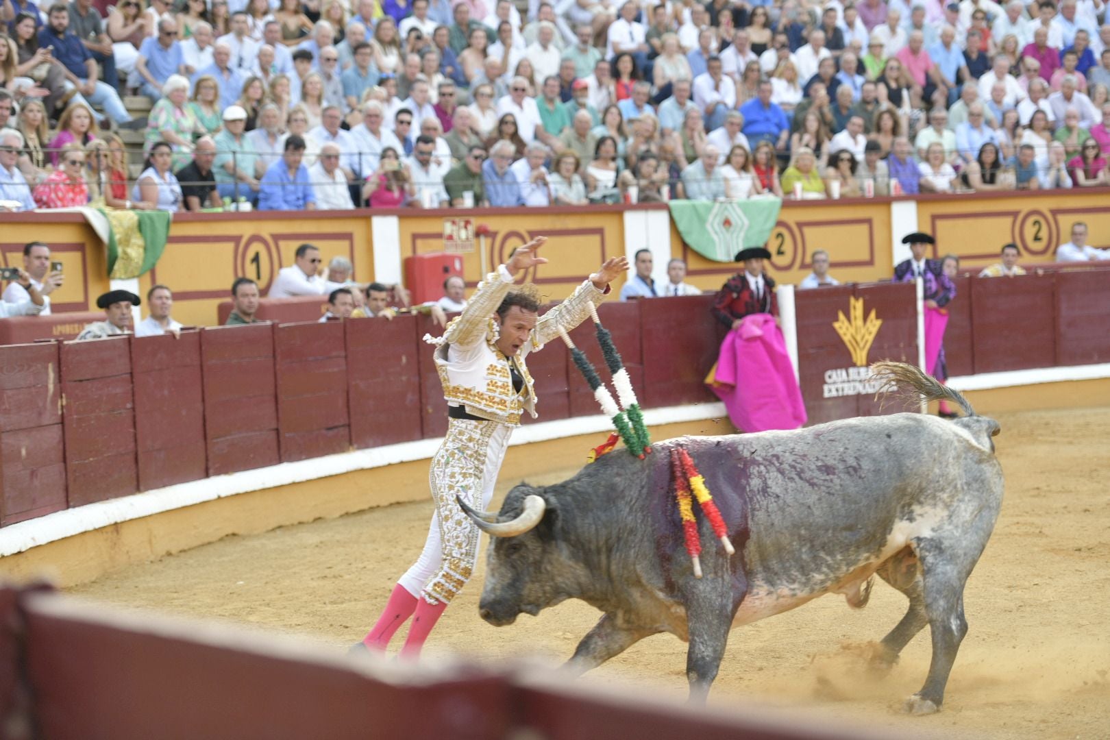 Así ha sido la corrida de toros de este sábado en Badajoz