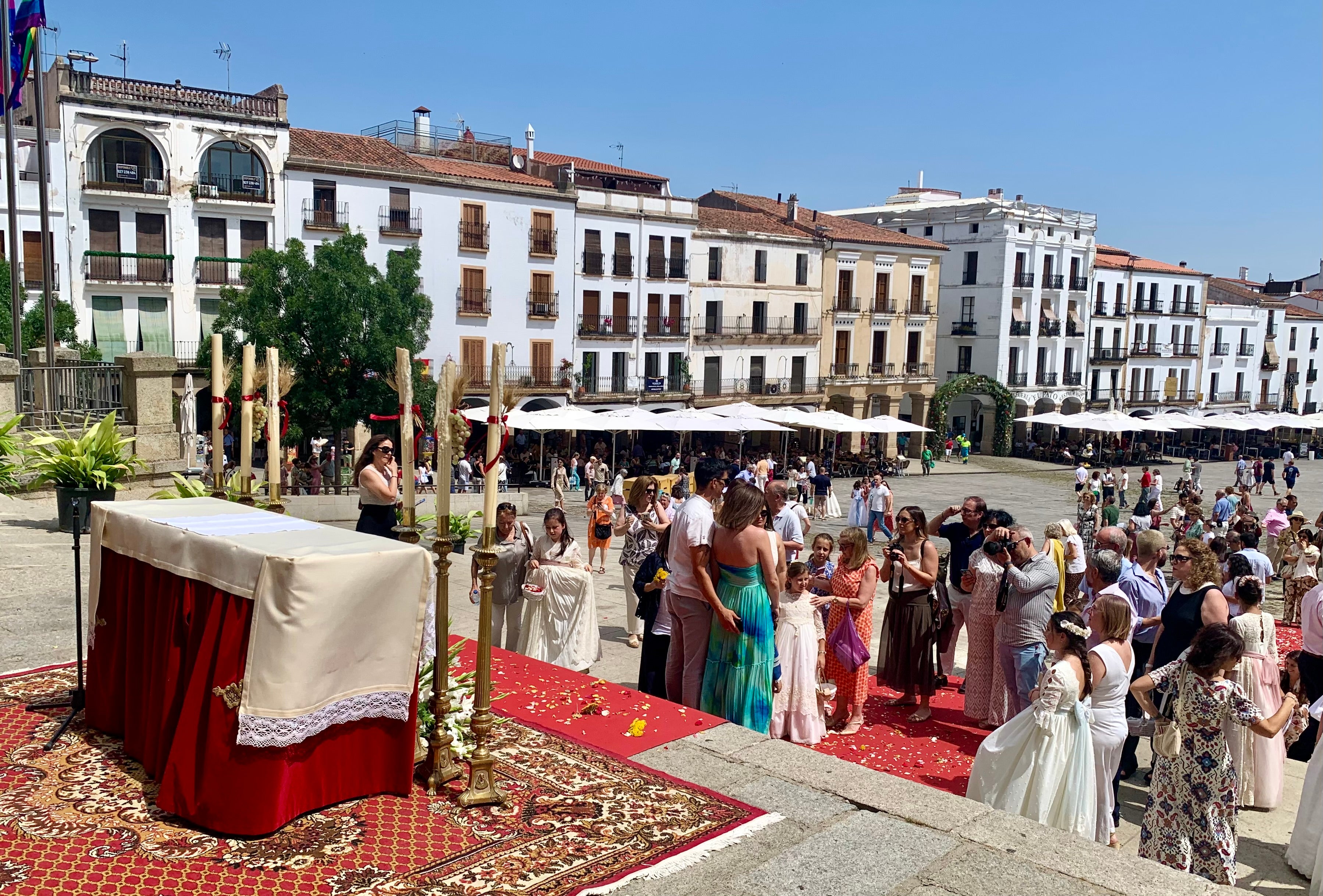 Fotos | Procesión en Cáceres por el día del Corpus