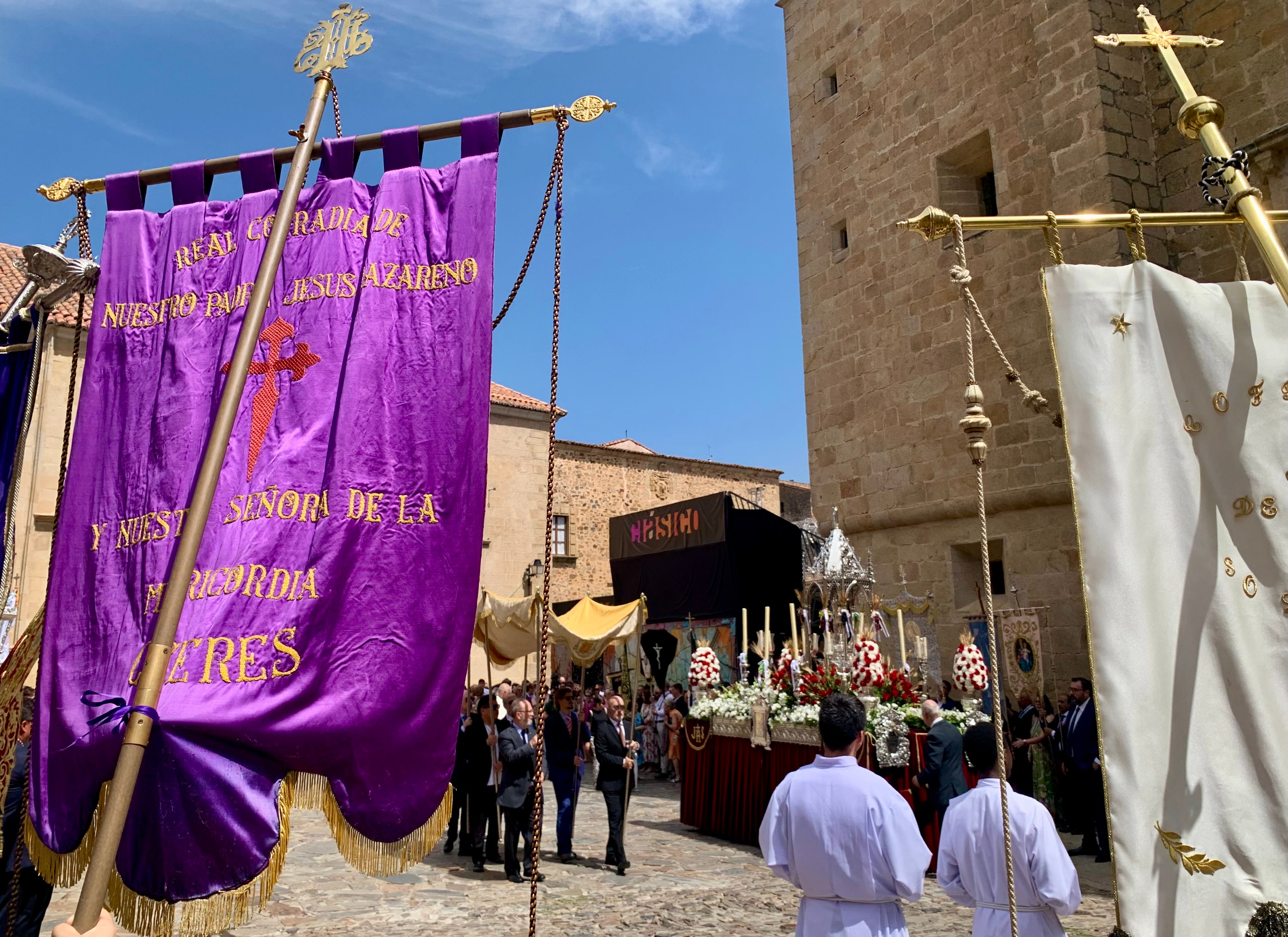 Fotos | Procesión en Cáceres por el día del Corpus