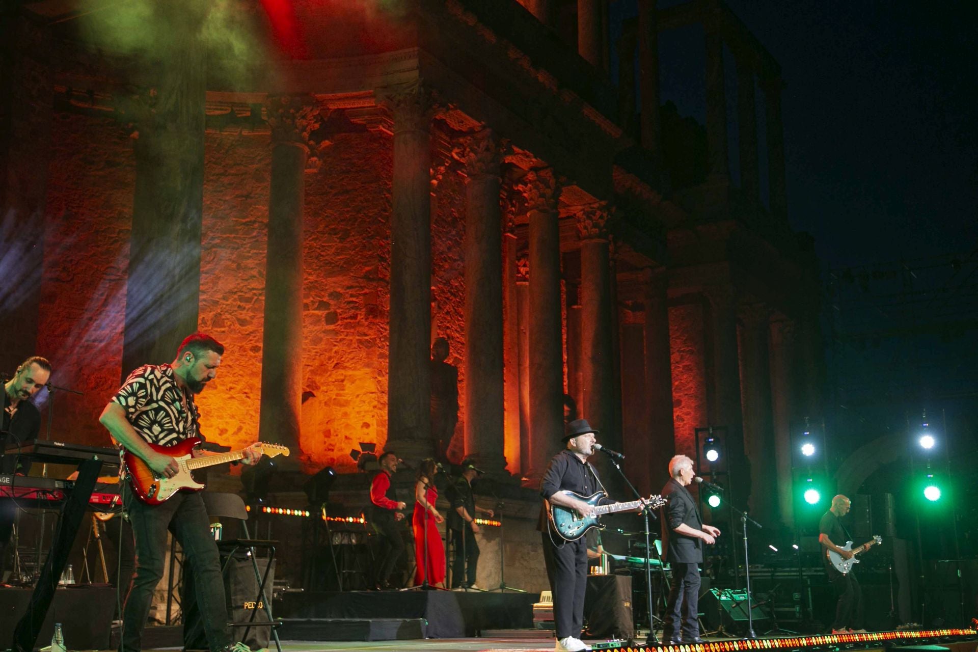 Así fue el concierto de los Pecos en el Teatro Romano de Mérida