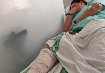 Una joven se rompe la pierna en una atracción de la feria: «El susto ha sido enorme»