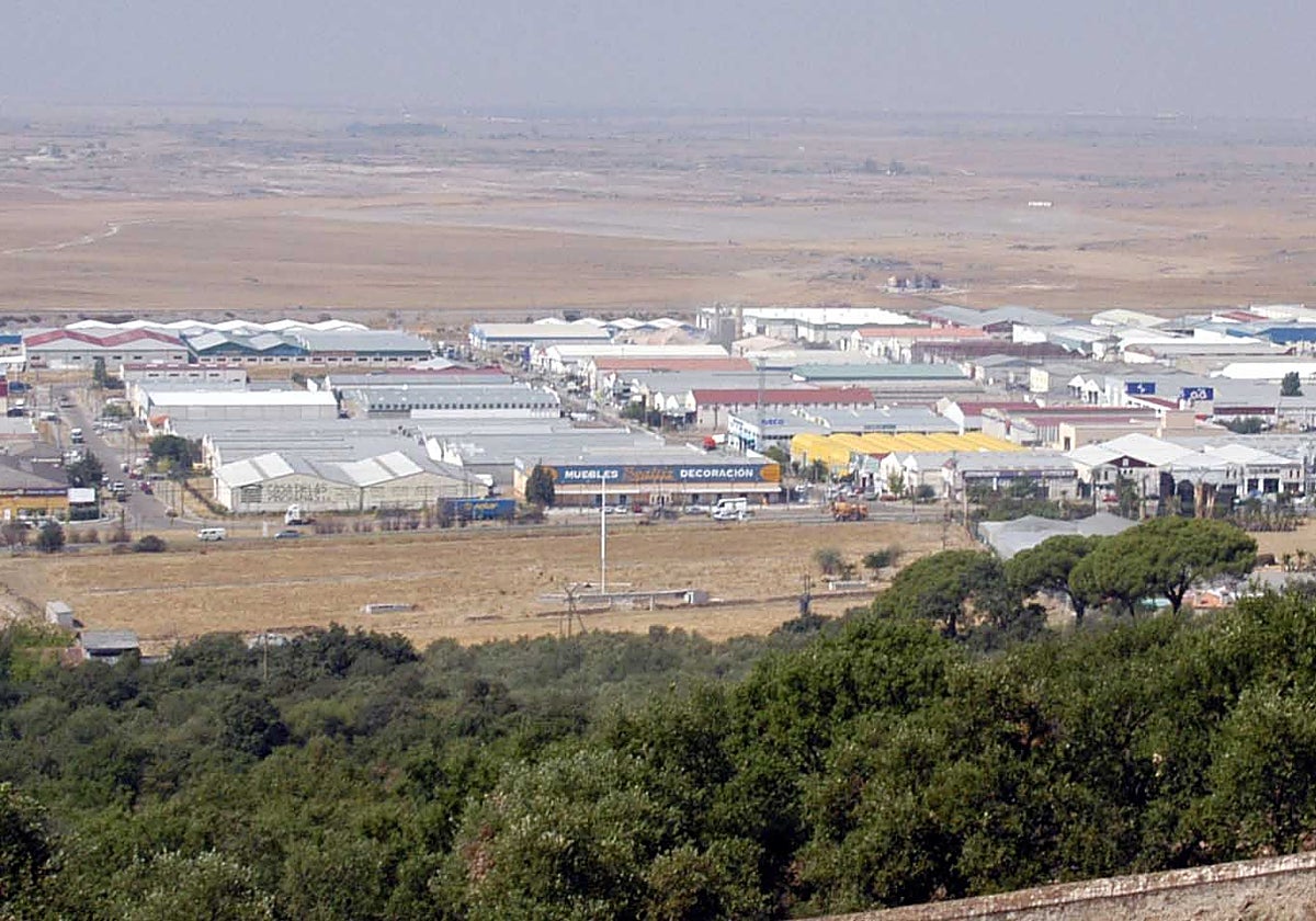 Vista general del polígono industrial Las Capellanías.