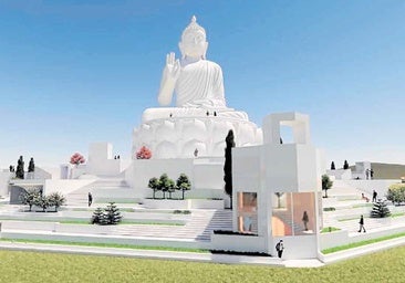 El complejo budista se aleja de Cáceres tras renunciar los promotores a los terrenos