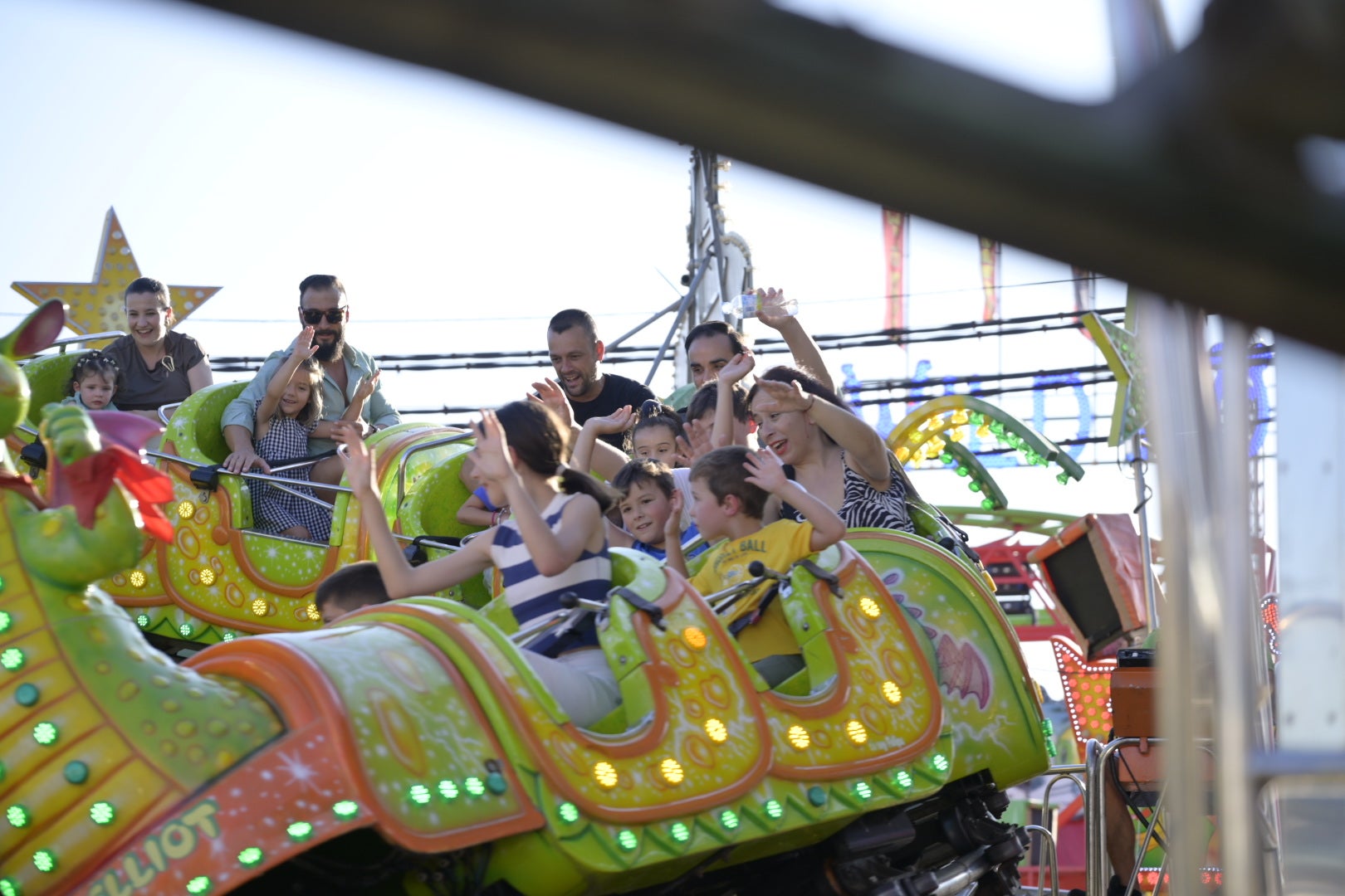 Fotos | Los pequeños disfrutan de la feria en el Día del Niño
