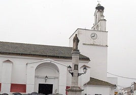 Iglesia de la localidad de Alconera.