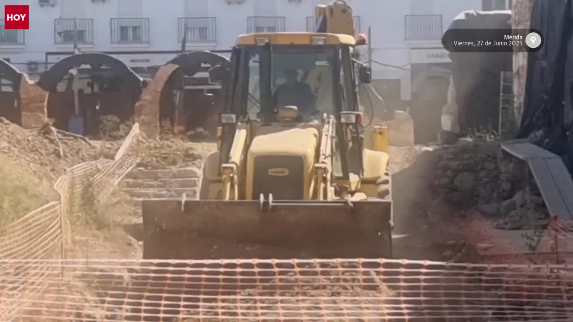 Vuelven las obras a las Concepcionistas de Mérida