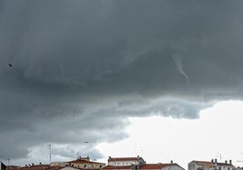 La tuba se produjo en el oeste de Coria, dirección Casillas de Coria.