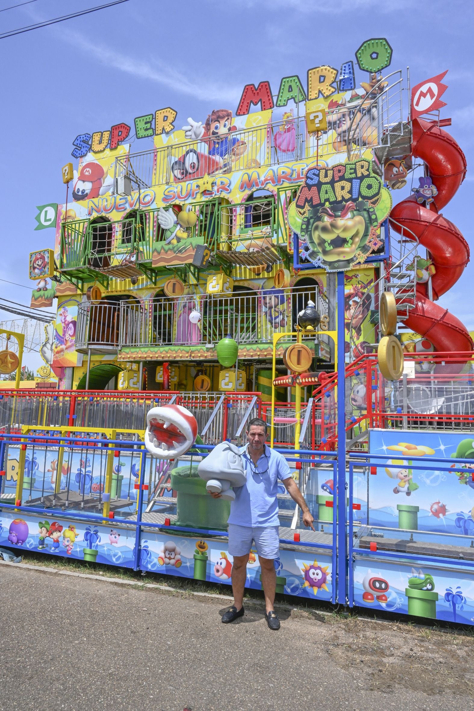Atracción de Super Mario.
