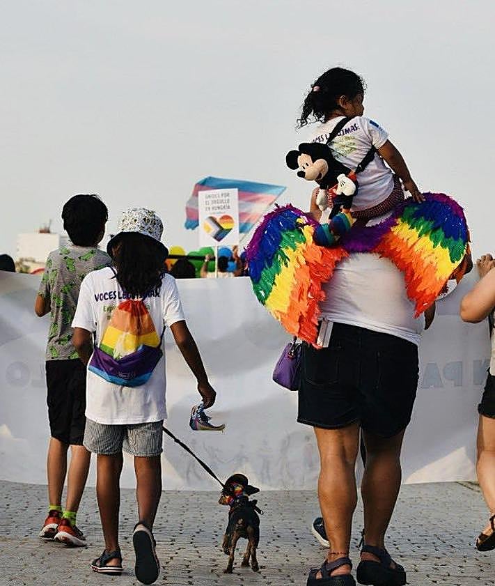 Imagen secundaria 2 - La marcha del Orgullo clama en Mérida para evitar un retroceso en los derechos LGTBI