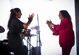 La Kaita y La Tremendita con 'Matancera' en el López de Ayala de Badajoz