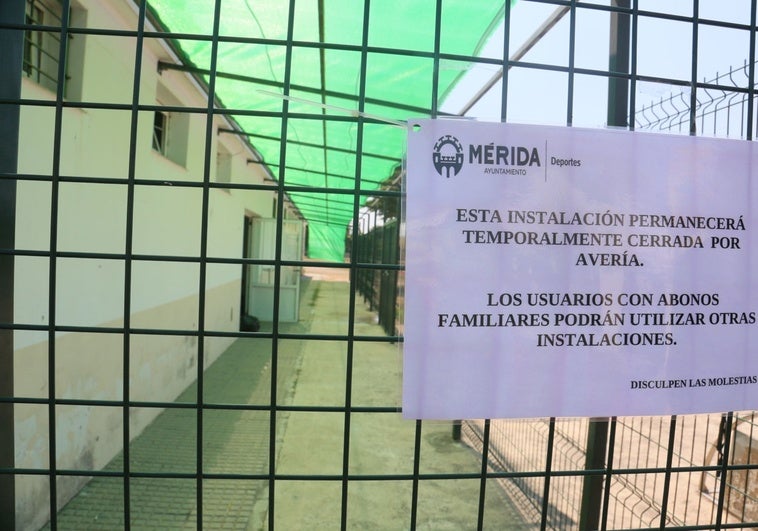 Una avería obliga a cerrar la piscina del Diocles en Mérida en plena ola de calor