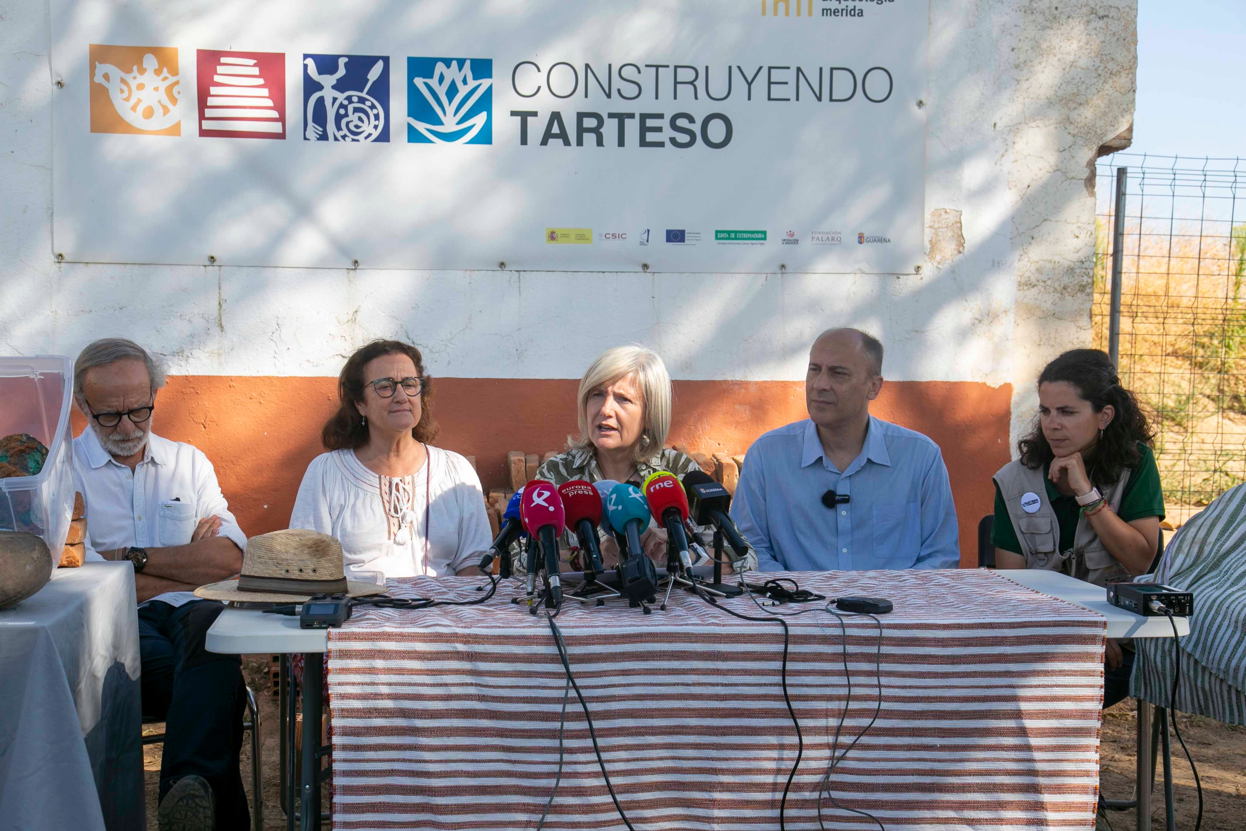 Descubrimientos en la excavación en el yacimiento de Casas del Turuñuelo