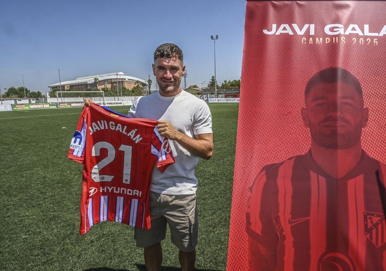 Javi Galán: «Cada vez me hace más ilusión que llegue esta semana»